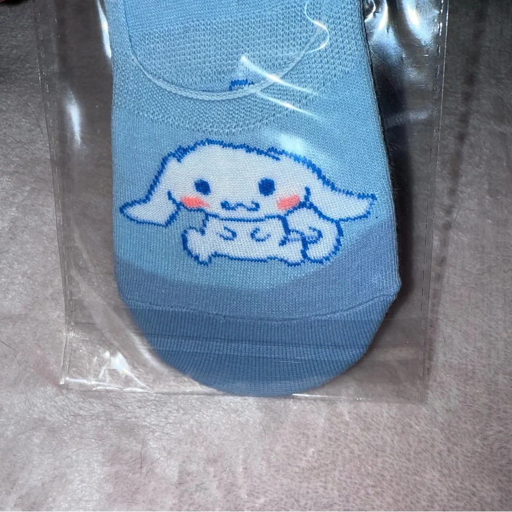 Sanrio characters Socks 2 Pairs My Melody Cinnamoroll Lightweight No Show New